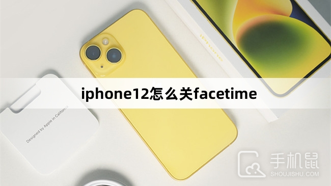 iphone12怎么关facetime