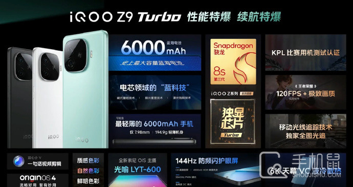 iQOO Z9 Turbo和iQOO Neo9 Pro的参数对比