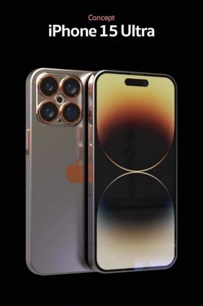 iPhone 15 Ultra概念图曝光 后置四摄加钛金属机身