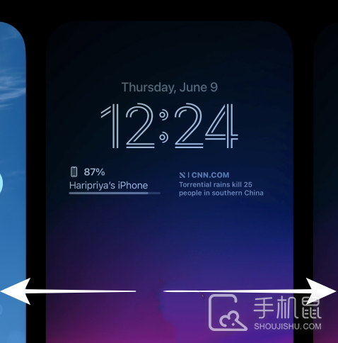 iOS16切换锁屏教程